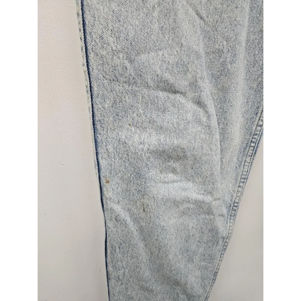 Vintage Levis SilverTab Jeans Mens 36 x 34 Acid Light Wash‎ Baggy Tapered 90s